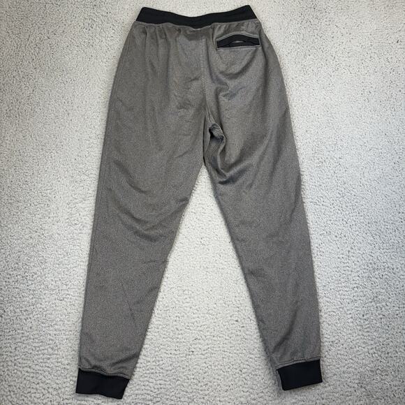 Under Armour Jogger Men’s Medium Loose Fit Sportstyle Tricot Knit Tapered Gray - Picture 9 of 11